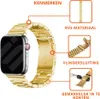 Strap-it Apple Watch 8 Stahlarmband (Gold) Produktbild-Vorschau 2