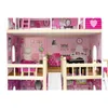 4iQ Solid Puppenhaus aus Holz für Kinder Pink mit Produktbild-Vorschau 3