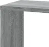 vidaXL Wand-Eckregal Grau Sonoma 45x45x147 cm Holzwerkstoff Produktbild-Vorschau 8