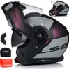 LS2 FF908 Strobe II Orion casque pliable, noir mat/gris, XL Voir les images du produit 10