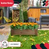 KOTARBAU® Donica Skrzynka Drewniana na Nóżkach 79 x 39 x 30 Podgląd zdjęcia produktu 2