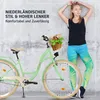 Milord Komfort Fahrrad Mit Weidenkorb Damenfahrrad Vintage, Produktbild-Vorschau 4