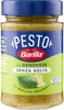 A jar of Barilla Pesto Genovese without garlic. Produktbild-Vorschau