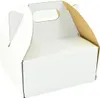 Kartonbox für Kuchen 26 x 26 x 25 cm, weiß, mit Griff Produktbild-Vorschau 4