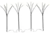 12er Set LED-Gartenleuchtstäbe Weihnachtsbeleuchtung mit 72 Produktbild-Vorschau 4
