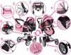Kočík pre bábiku MalPlay Little Princess | skladací kočík Náhľad obrázku produktu 4