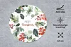 MuchoWow® Mauspad Mousepad Weihnachten - Zitat - Aquarell Produktbild-Vorschau 2