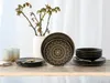 CreaTable, 23588, Mandala Schwarz, Tellerset 12-tlg, Produktbild-Vorschau 2