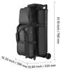 Borsa da bowling SucceBuy per 3 palle con ruote, scomparto Anteprima dell’immagine prodotto 8