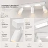 ZMH Deckenleuchte Led Deckenspot 3 Flammig GU10 Produktbild-Vorschau 2