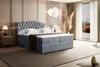 ALTDECOR Boxspringbett mit 2 Matratzen und Topper - 200x200 Produktbild-Vorschau 4