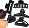 Set de 5 barrettes noires mates Voir les images du produit 13