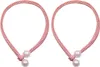 2pcs/Set Faux Pearl Curtain Tieback Elegant Modern Punch Produktbild-Vorschau 1