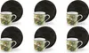 Excelsa zestaw 6 filiżanek do espresso ze spodkami Leopard Podgląd zdjęcia produktu 1