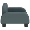 vidaXL Hundebett Dunkelgrau 50x40x30 cm Stoff - Hundebett - Produktbild-Vorschau 5