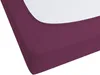 BELIANI Spannbettlaken Burgunderrot Baumwolle 140 x 200 cm Produktbild-Vorschau 5