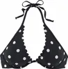 LASCANA Bügel-Bikini-Top Jada schwarz-weiß Größe 40 Cup E Produktbild-Vorschau 1