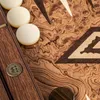 Griechisches Backgammon, 38 x 23 cm, Intarsien aus Walnuss- Produktbild-Vorschau 4