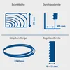 Scheppach Bandsäge HBS400 - 230V | 750W | max. Produktbild-Vorschau 4