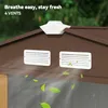 Outsunny prístrešok na náradie s podlahovým rámom Záhradný Náhľad obrázku produktu 11