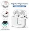 AirPods 4 Silikon Schutzhülle mit Karabiner, Soft Touch Produktbild-Vorschau 6