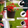 KOTARBAU® Doniczka Balkonowa na Balustradę 40 x 15 x 15 cm Podgląd zdjęcia produktu 5