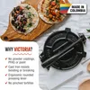 Victoria 30551 Pressa per tortillas messicane, ghisa 16,5 Anteprima dell’immagine prodotto 2