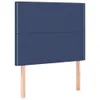 Bettgestell ohne Matratze Blau 90x200 cm Stoff Produktbild-Vorschau 7