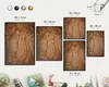 Magnettafel 80x60 cm mit schwarzem Rahmen - Magnetische Produktbild-Vorschau 3