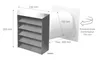 Abluftset Mauerkasten 150 mm Edelstahl mit Rückstauklappe, Produktbild-Vorschau 7