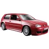 Maisto modellino auto VW Golf 4 R32 colore rosso, scala Anteprima dell’immagine prodotto 11