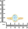 Rafaela Donata Ring Sterling Silber Blautopas 70110190 54 Produktbild-Vorschau 4