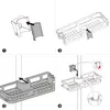 Auralum 70 cm Duschstange aus Edelstahl–Wandmontierte Produktbild-Vorschau 17