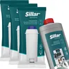 Sada pro údržbu kávovarů Sillar – 3 vodní filtry + 1 l Náhled obrázku produktu 1
