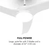Klarstein Figo ventilátor a stropné svietidlo 2v1, 132 cm, Náhľad obrázku produktu 3