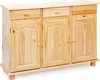 Credenza 3TRG. abaco" in pino finitura incolore - Credenza Anteprima dell’immagine prodotto 3
