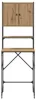 vidaXL Waschmaschinen-Schrank Artisan-Eiche 68 x 48,5 x 194 Produktbild-Vorschau 5