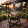 Gusseiserne Holzfeuerschale mit Grillrost Ø 50 cm – 2-in-1 Produktbild-Vorschau 5