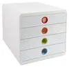 Exacompta Schubladenbox POP-BOX + 4 geschlossenen Laden, Produktbild-Vorschau 1