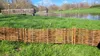 Weidenzaun 100x30cm Satz von 5 Stück. Weidenpalisade für Produktbild-Vorschau 15