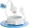 greate Lampenfassung E14 mit Kabel und Schalter weiß 3,5 Produktbild-Vorschau 1