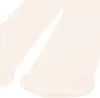 KMISSO Mädchen Strumpfhose Unifarben mit Muster Creme Produktbild-Vorschau 2