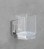 WENKO Držák zubních kartáčků QUADRO bez vrtání Nerezový Náhled obrázku produktu 8
