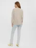 Vero Moda VMLEFILE OVERSIZE BOXY BLOUSE NOOS Birch/W. Produktbild-Vorschau 8