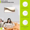 ARTland Leinwandbild Welle Größe: 150x75 cm Produktbild-Vorschau 3