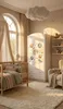 Grande armoire pour enfants blanche 88 x 187 cm, armoire Voir les images du produit 3