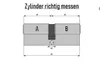 Zylinderschloss Profilzylinder gleichschließend 4x 60 mm Produktbild-Vorschau 7