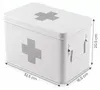 Metallische Erste-Hilfe-Box mit herausnehmbarer Ablage, Produktbild-Vorschau 12