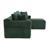 Modulares Sofa Set mit Chaiselongue & 2-Sitzer, weicher Produktbild-Vorschau 20