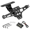 Universal Einstellbar Motorrad Kennzeichenhalter Produktbild-Vorschau 1